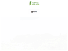 Tablet Screenshot of meditatetoregenerate.org
